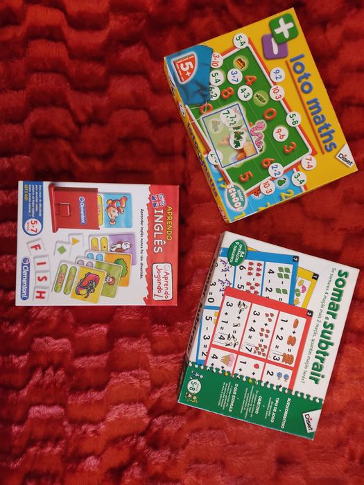 Puzzles de 38 a 500 peças e vários jogos