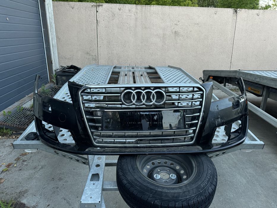 Передний бампер ауди А7 дорест