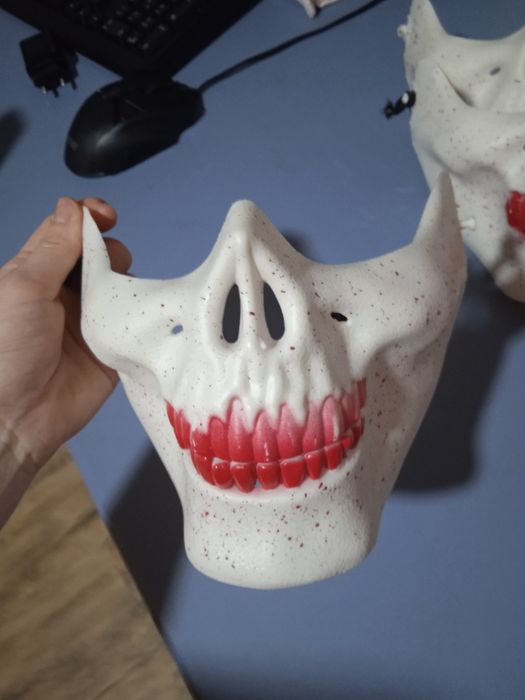 Маска челюсть скелет 3 шт