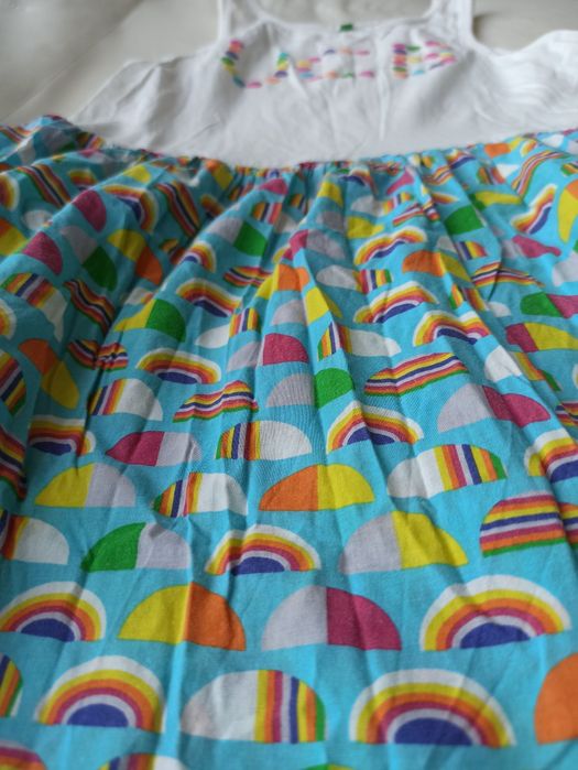 Vestido Benetton 8/10 anos. Como novo