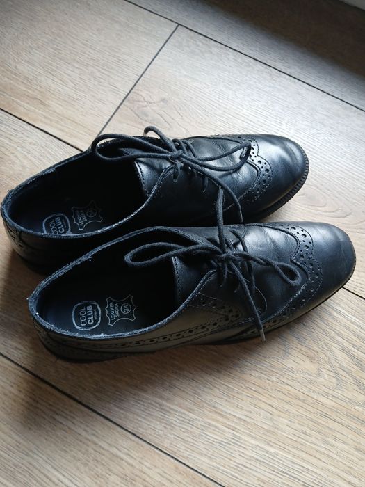 Buty komunijne ze skóry  34