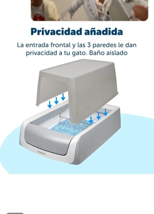 Caixa Areia Automática para Gatos