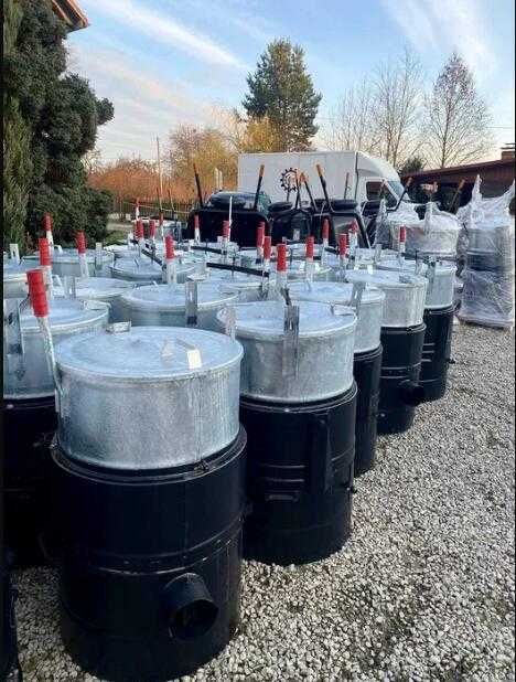 Parnik weglowy ocynkowany 601/100l/ 160l Wysytka