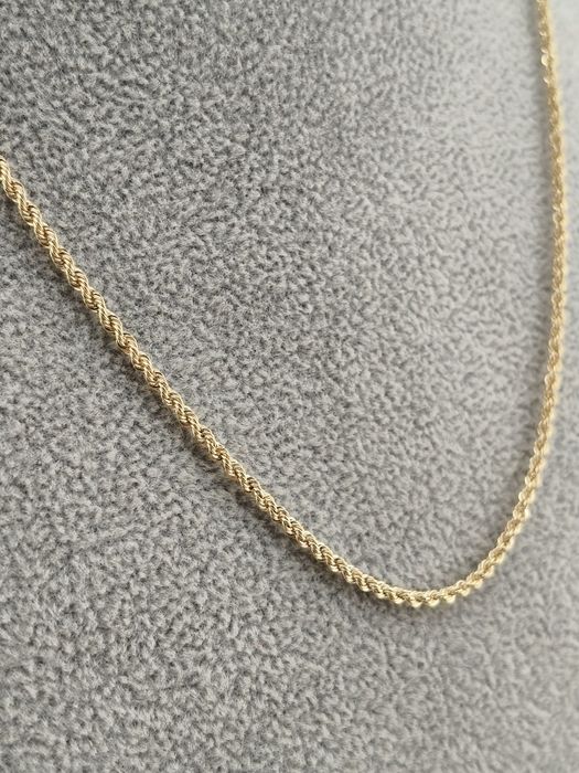 Złoty łańcuszek Singapur 45cm