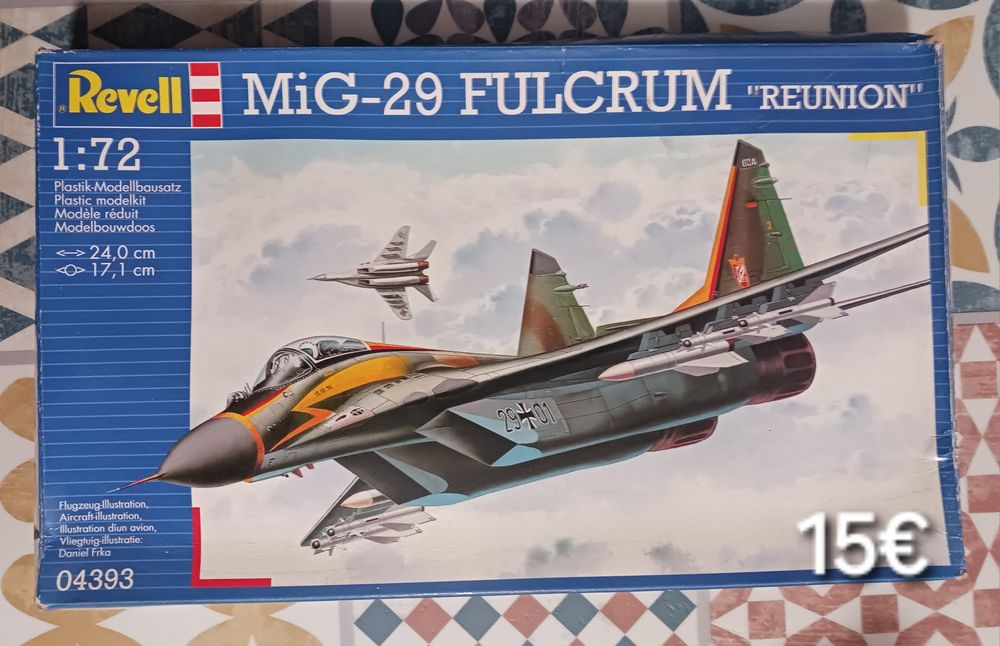 MIG MANIA - Kits de aviões russos - 1/72