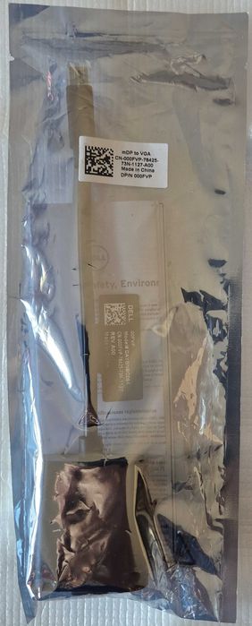 Adaptador Dell mDP (Mini DisplayPort) para VGA ainda selado