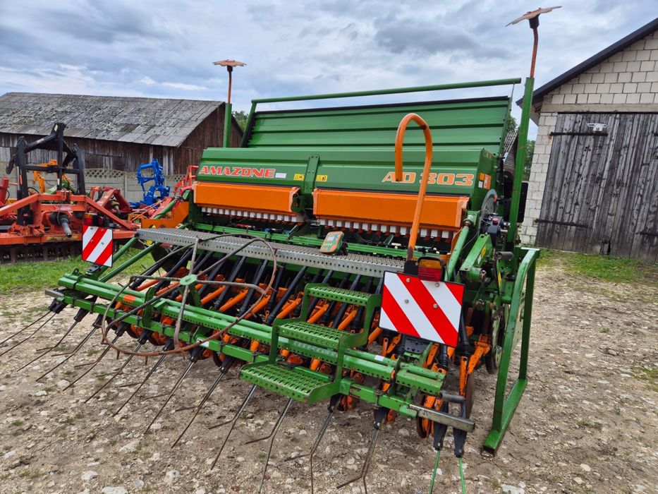 Agregat AMAZONE Kg302 + Ad303 Super talerzowy 3m 2004r