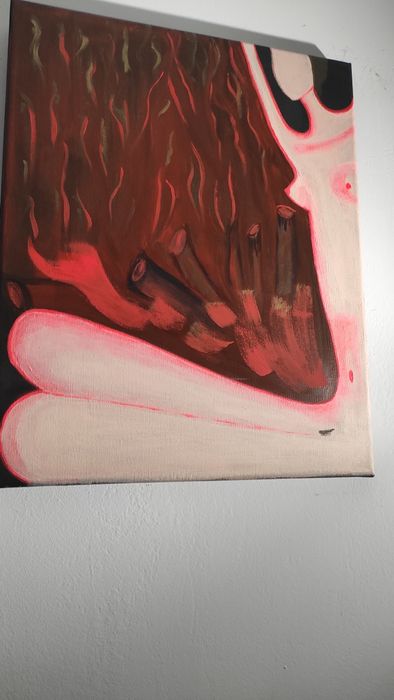 Akt abstrakcyjny ,kobiecy nowoczesny