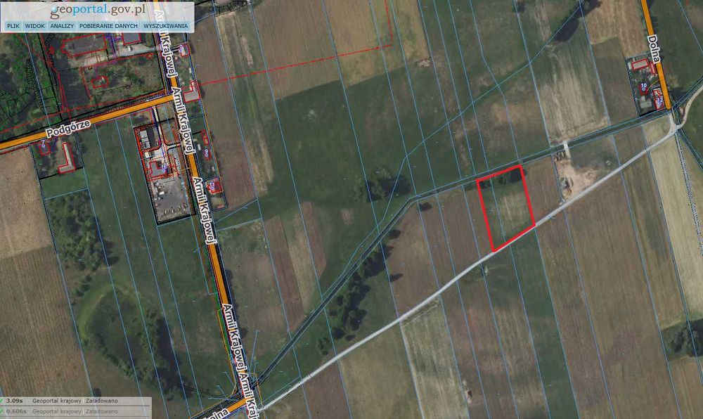 Działka budowlana Somianka