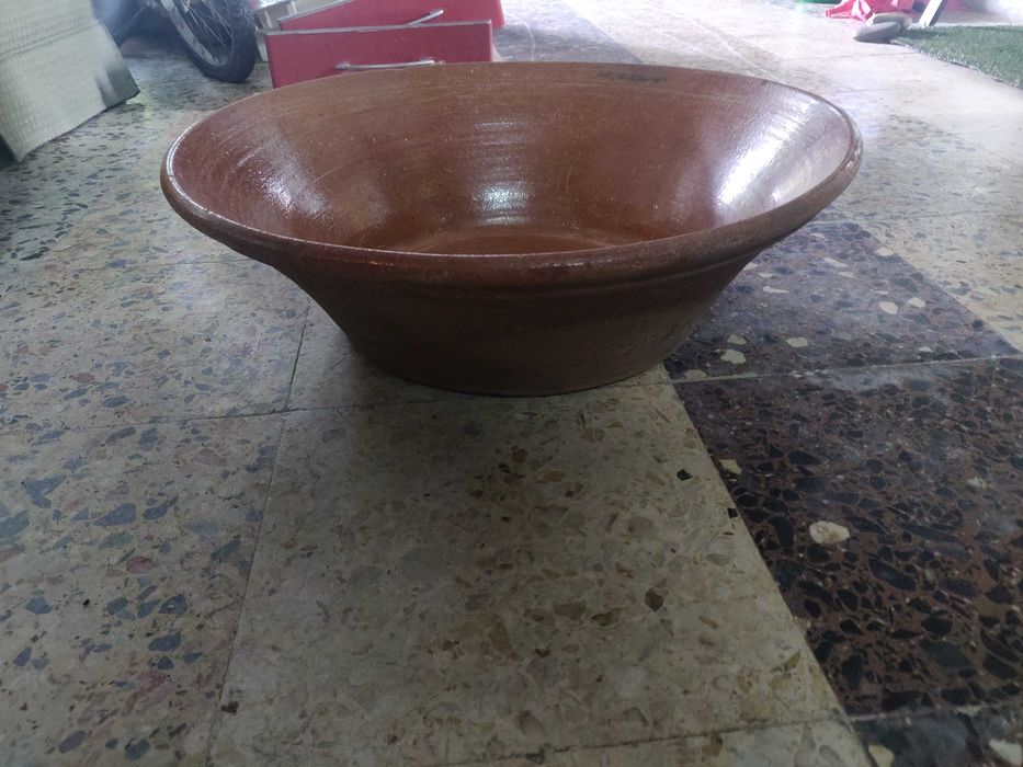 Vaso grande de barro