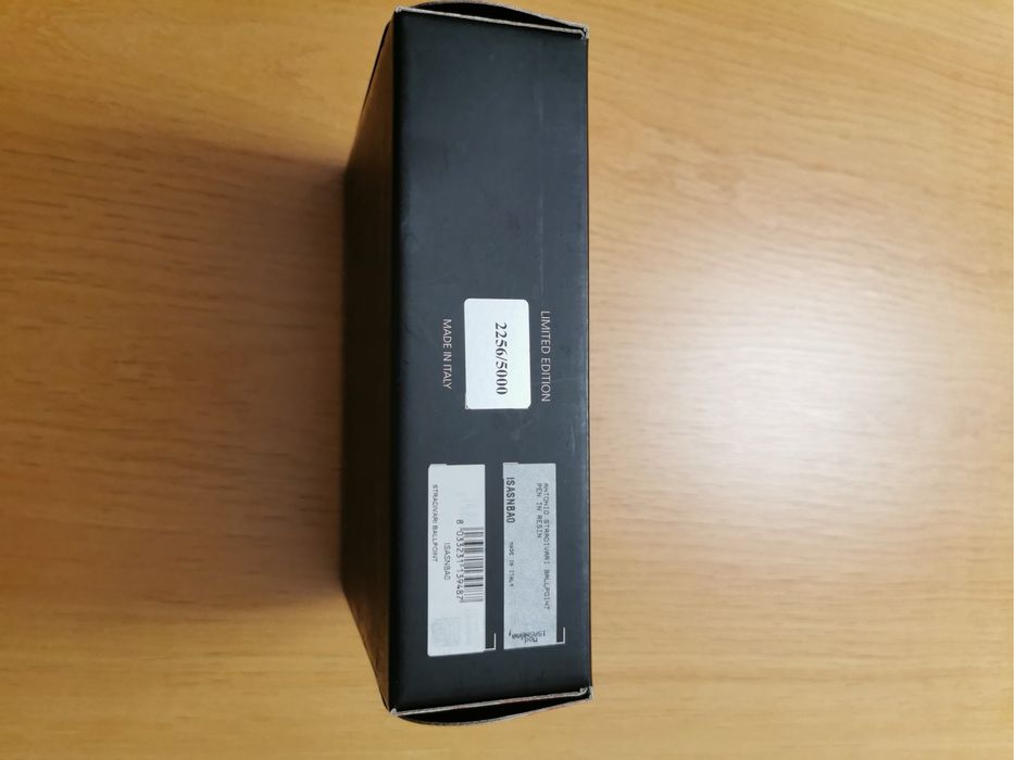 Caneta esferografica Montegrappa edição lda Stradivari (Resina Marrom)