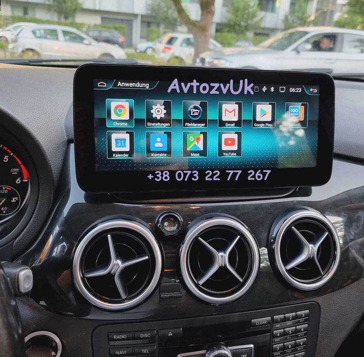 Дисплей Mercedes CLA w246 w176 w117 GLA w156 x156 CarPlay Android 16