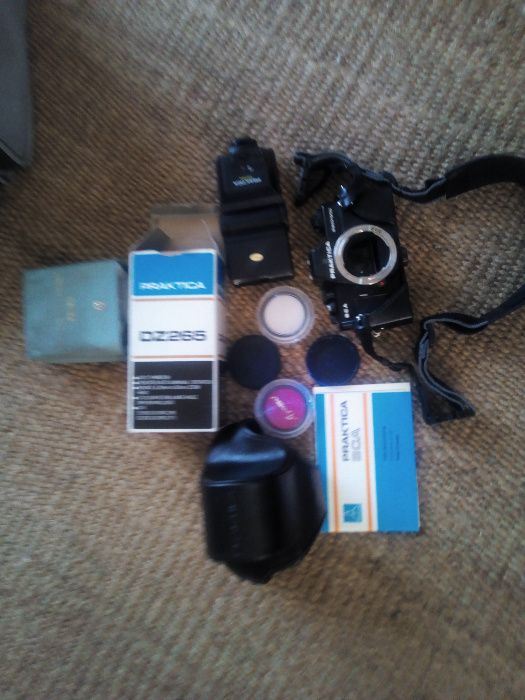 Pela melhor oferta/troca.Analógica reflex Praktica BCA com acessórios