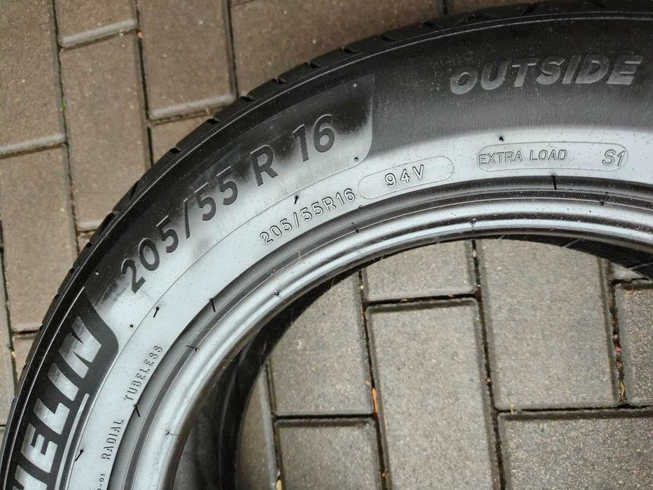 205/55 94V R16 MICHELIN E-Primacy S1 7mm 2022r Letnie Opony 4szt Ładne