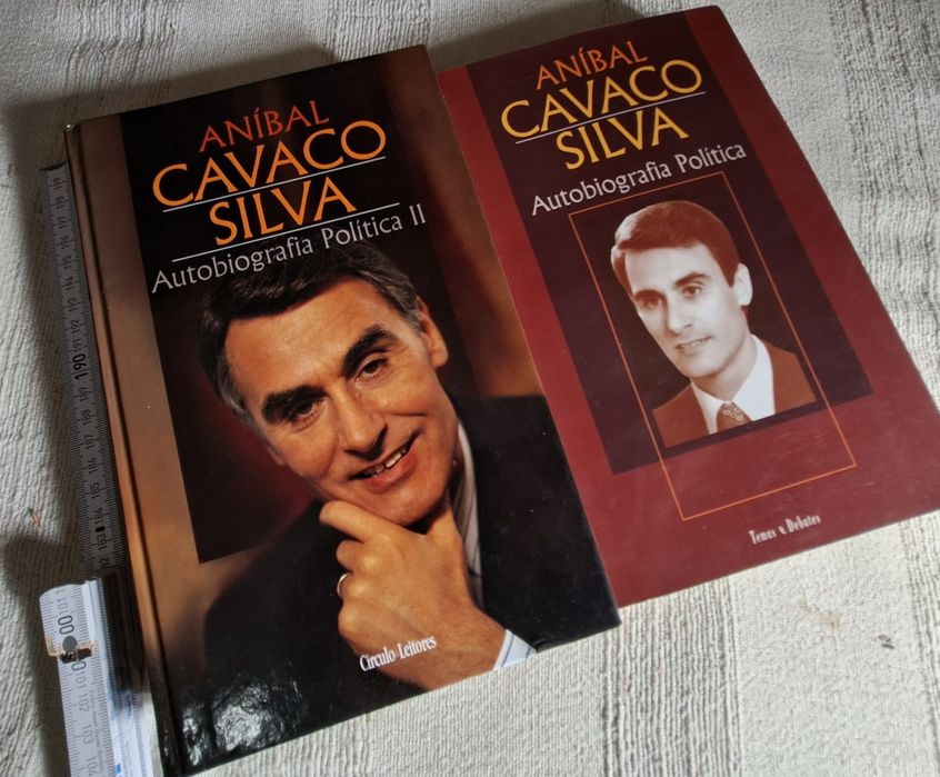 Autobiografia de Cavaco Silva dois volumes