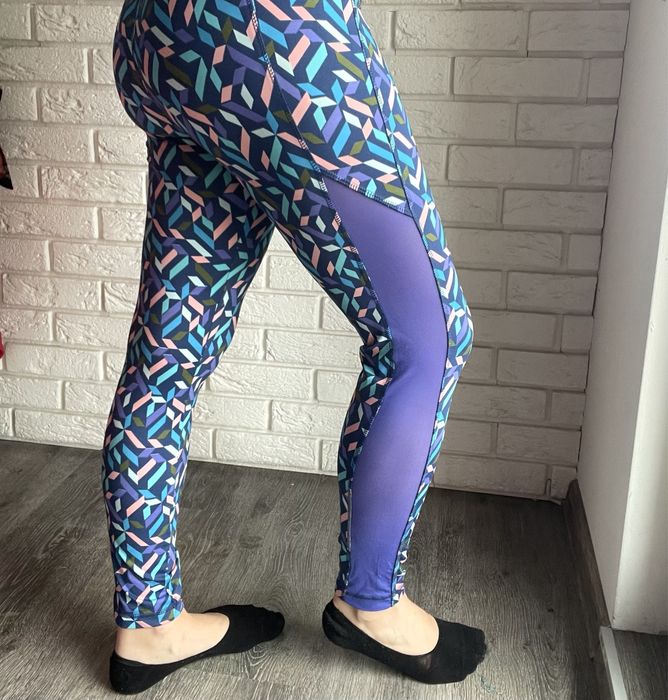 Sportowe legginsy M na trening jogę siłownię do biegania
