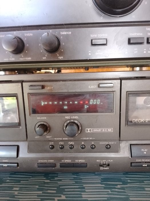 Aparelhagem techincs a funcionar