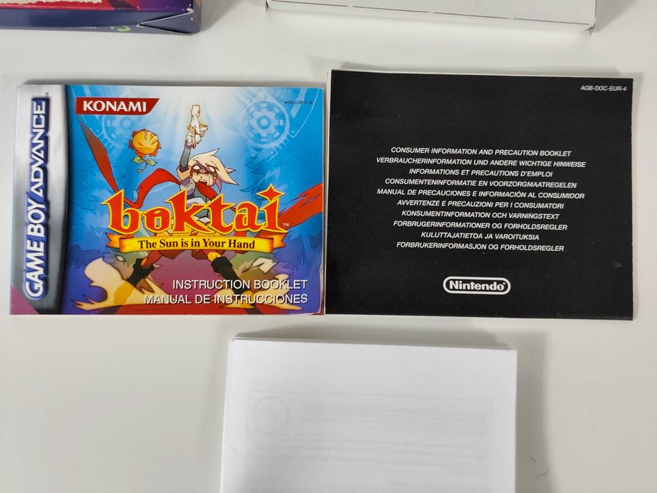 Boktai The Sun is in Your Hand GBA Gameboy Advance