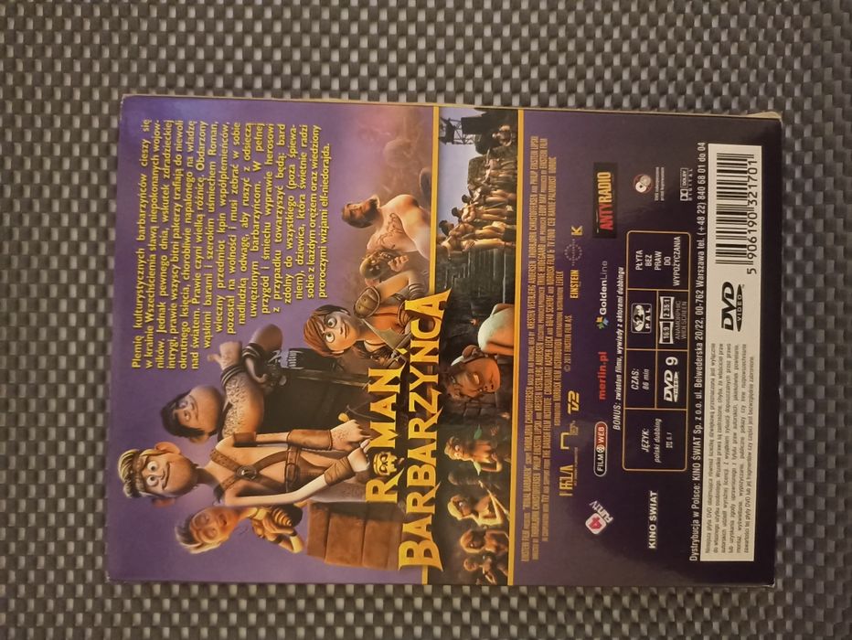 Roman Barbarzyńca DVD