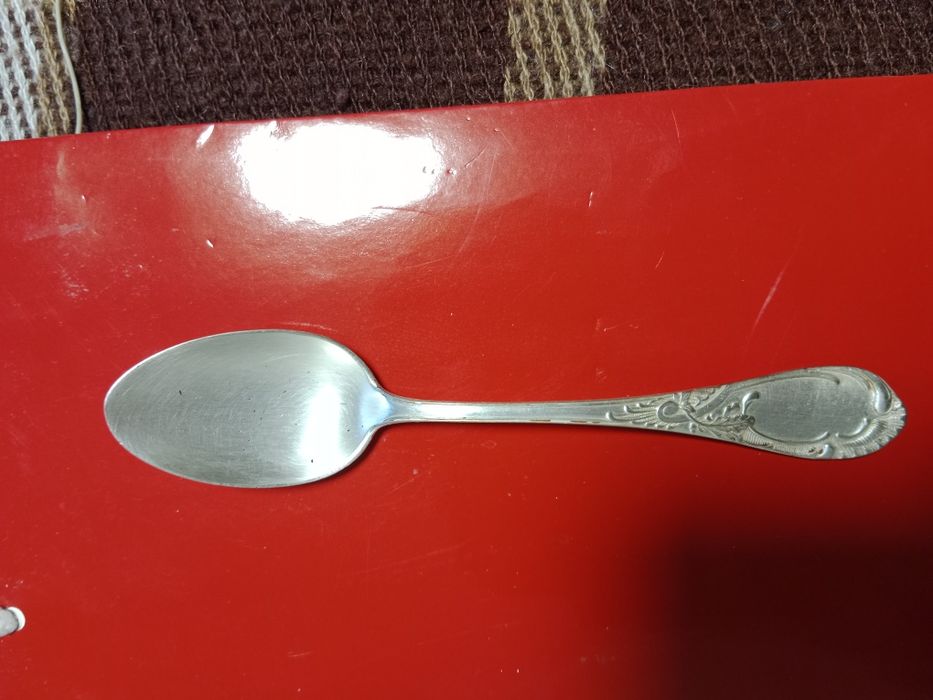 Десертная ложка, мельхиор