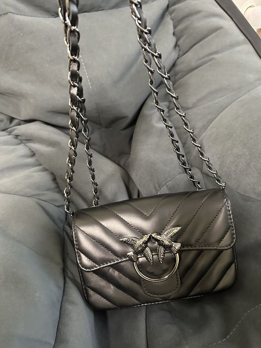 Сумка пінко pinko італія шкіра