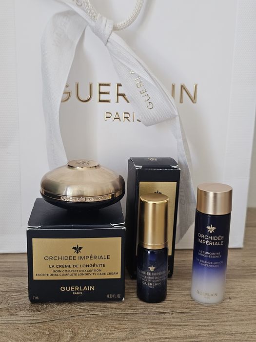 Guerlain orchidee imperiale set longevity cream micro lift concentrate lotion essence