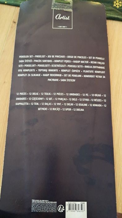 12 pędzli duźych dlugość 30 cm