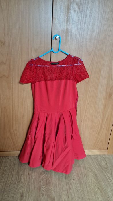 Vestido de cerimónia vermelho