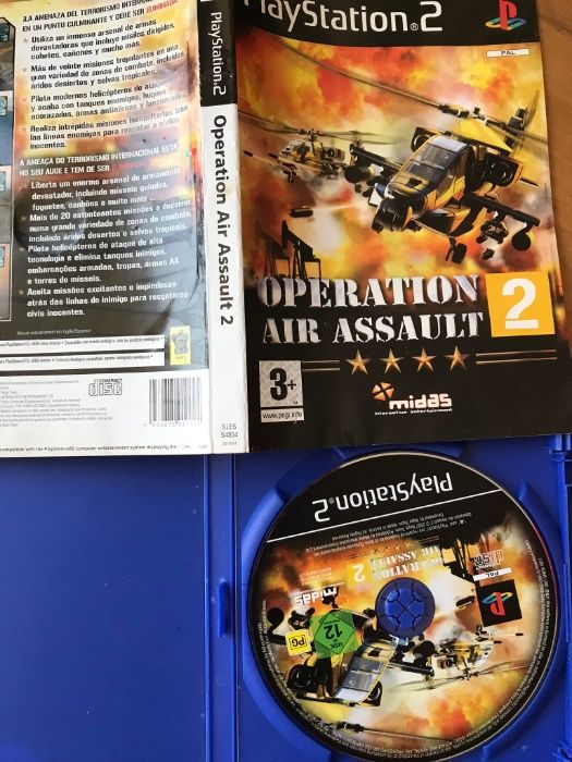 Operation Air Assault 2 - Jogo Helicóptero PS2