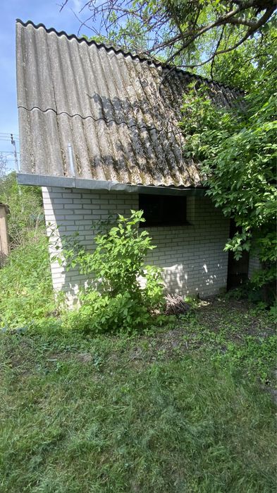 Хатинка  + 87 сот. ділянка с.Копачев,  м.Обухів 15км.