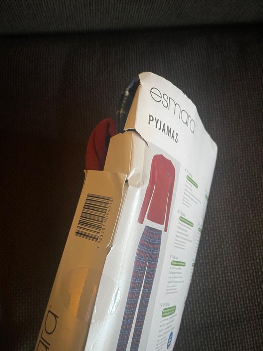 Piżama dwuczęściowa zimowa damska nowa S polarowa ciepła nieużywana