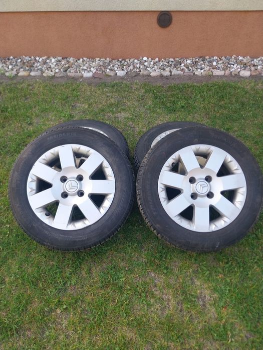Alufelgi z oponami Citroen 4x108