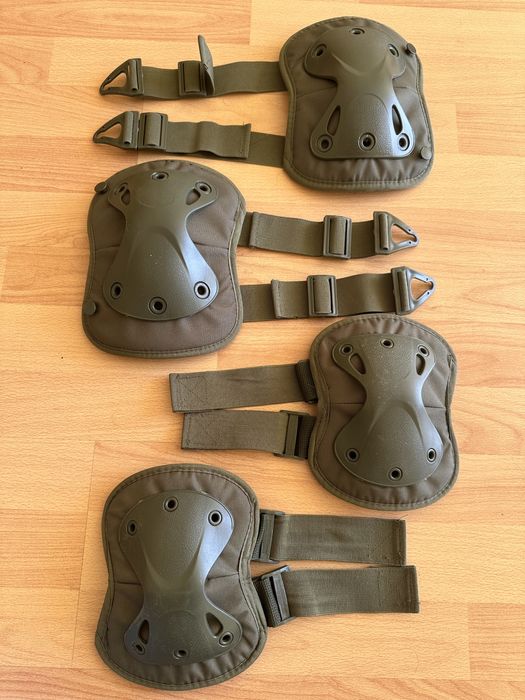 Наколінники+ налокітники в зеленому кольорі