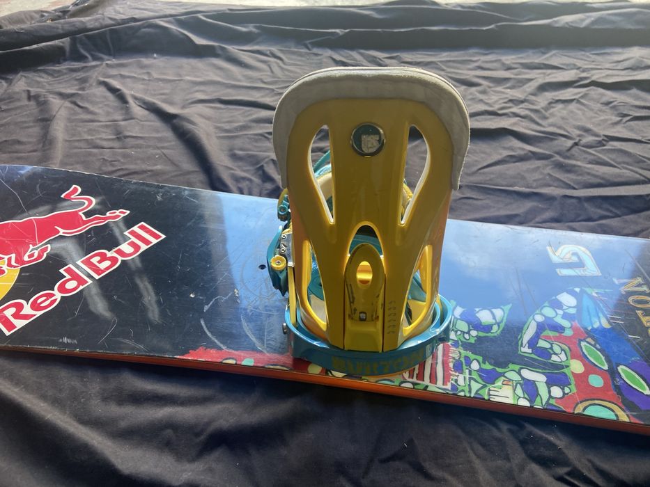 Prancha Burton The Farm 154 + fixacoes