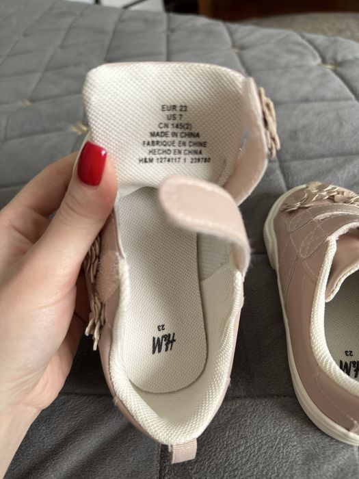 Кеди hm для дівчинки