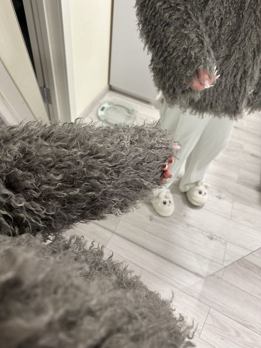 Трендова шубка ЛАМУ ТЕПЛА