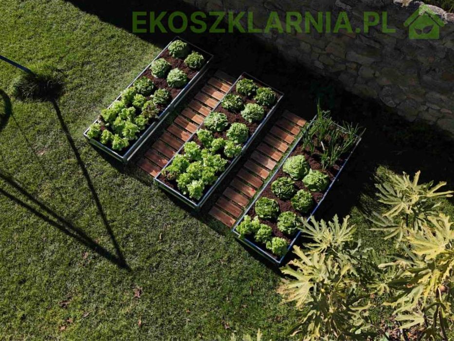 Szklarnia ogrodowa z poliwęglanu 4mm lub 6mm, 3; 2,4; 3,5x4,6,8 10 12m