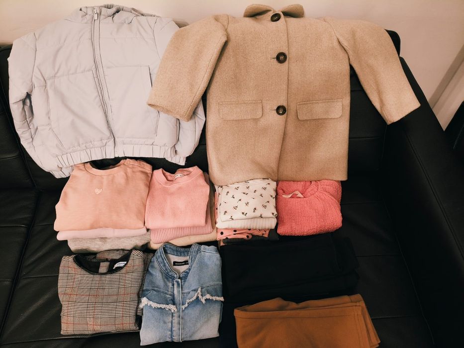 Ubranka dla dziewczynki 110/116 - Reserved, H&M, Zara, Mayoral