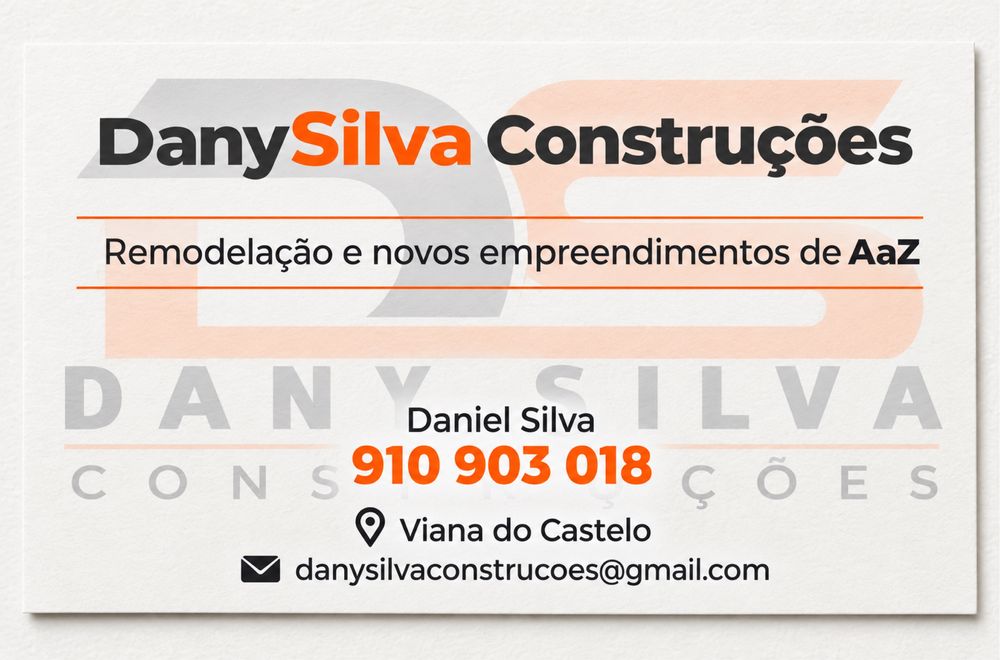 Dany Silva Construções / Remodelações, Pladour, Pintura, Impermeabilização, Pechelaria entre outros