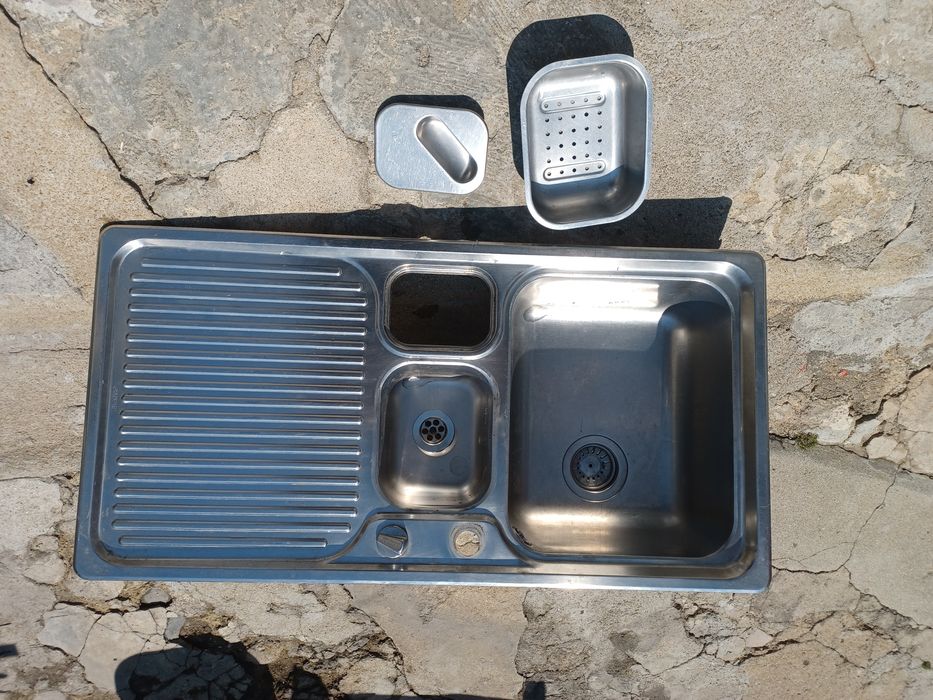 Banca da loiça inox