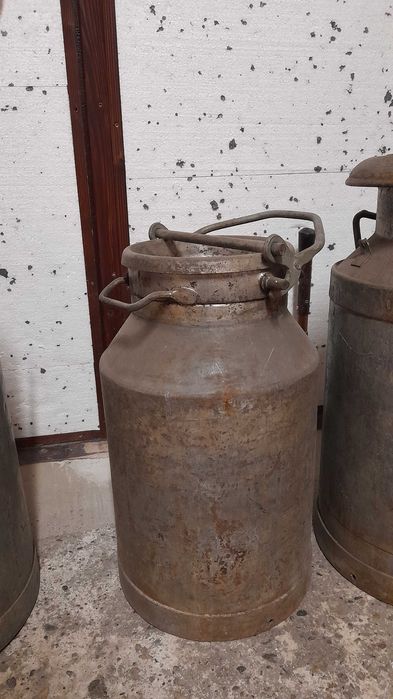 Bańka kanka na mleko lub miód z lat PRL