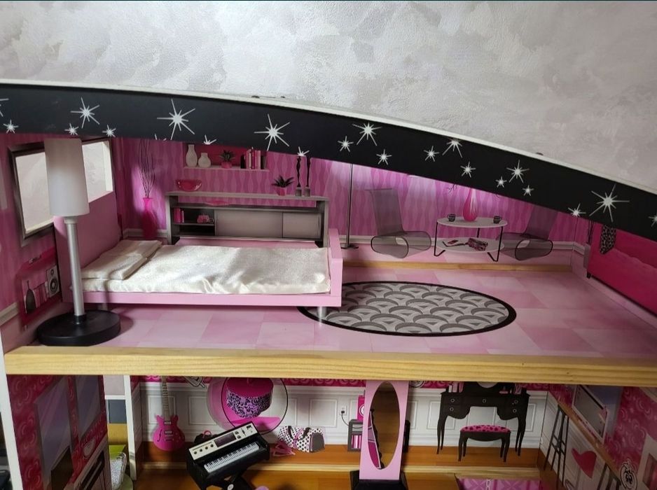 Будинок для барбі, дерев'яний, Barbie