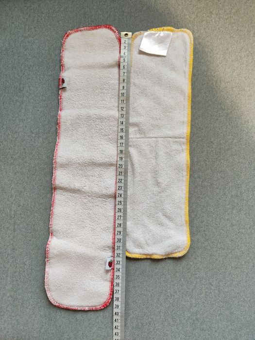 Bawełniane średnie wkłady wielopielo