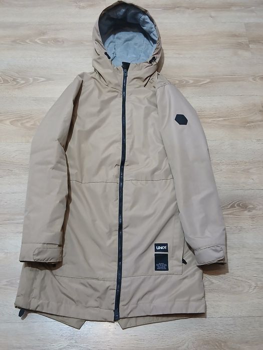 Чоловіча парка House Uno 1 оригінал пісочна подовжена розмір S