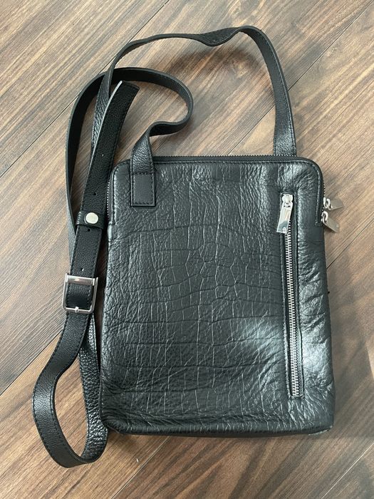 Шкіряна чоловіча сумка