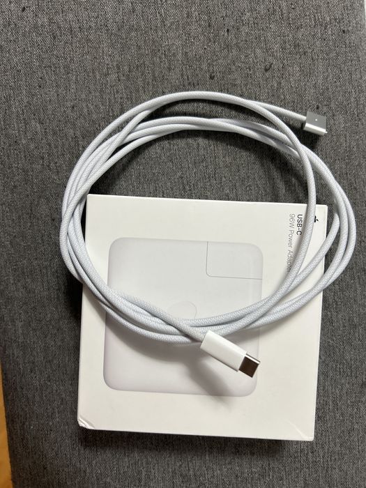Zestaw Ładowarka + kabel magsafe/usb-c Apple 96W