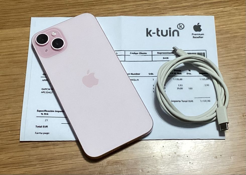 iPhone 15 Plus 256Gb c/ Factura