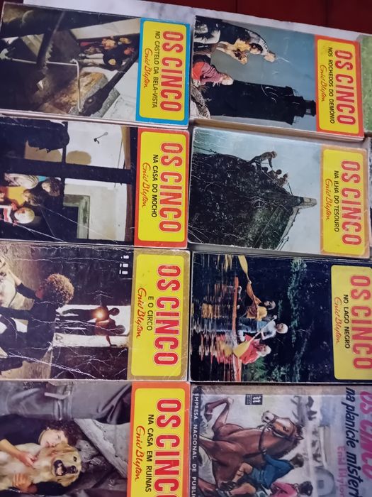 Conjunto de 21 Livros Colecção Os Cinco