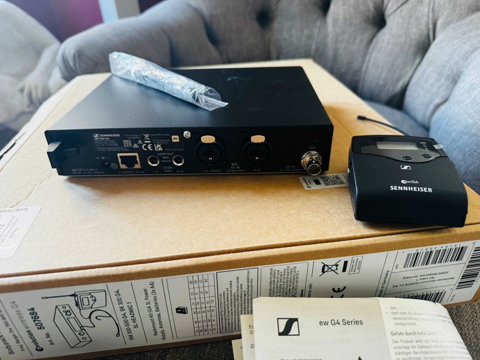 Queres um sistema de monitoramento sem fios Seinnheiser novinho para o teu show?