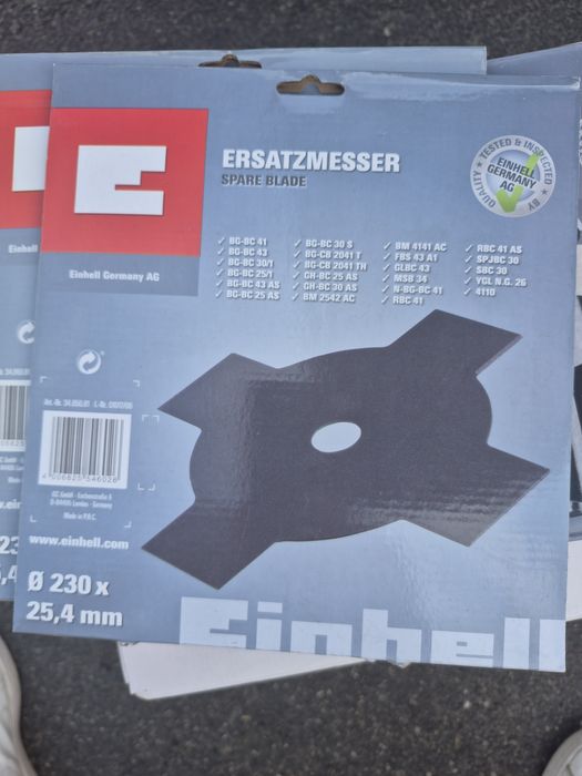 4zębowy nóż tnący  Einhell do kos spalinowych